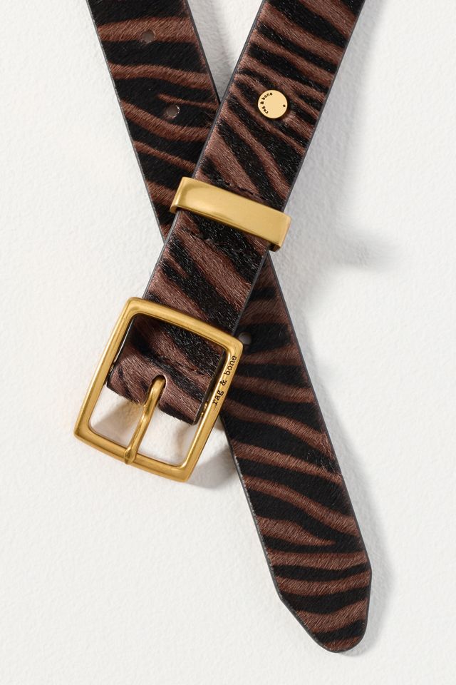 rag & bone X Boyfriend Square Buckle Leather Belt #1
