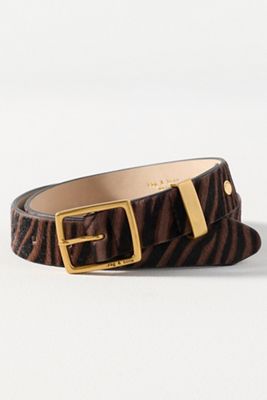 rag & bone X Boyfriend Square Buckle Leather Belt