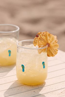 Pauline Floral Clementine & Jasmine Glass Butterfly Candle