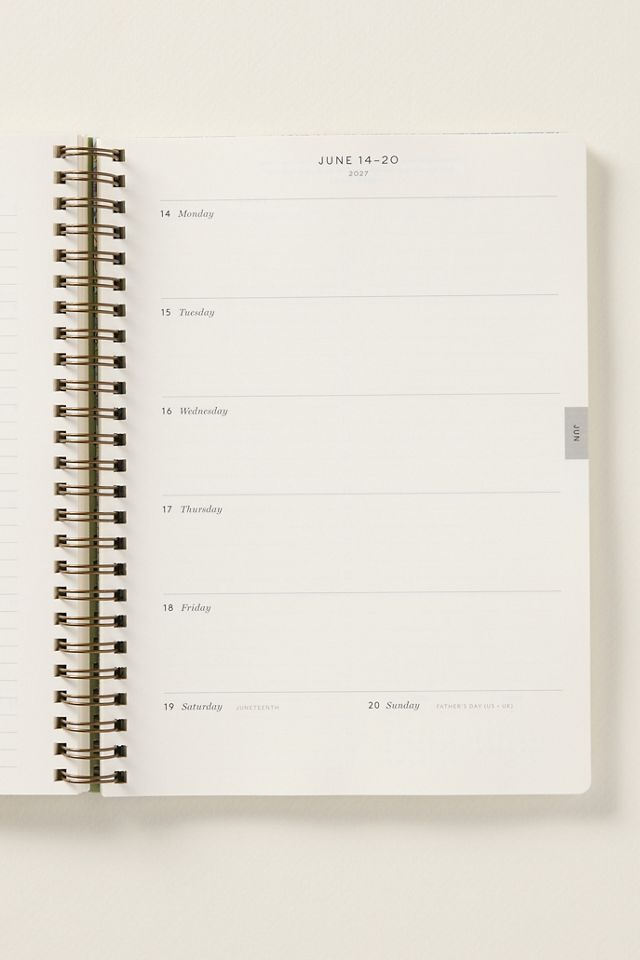 17-Month Softcover Spiral Planner #1