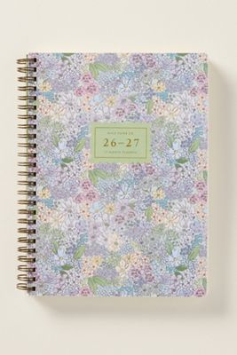 17-Month Softcover Spiral Planner