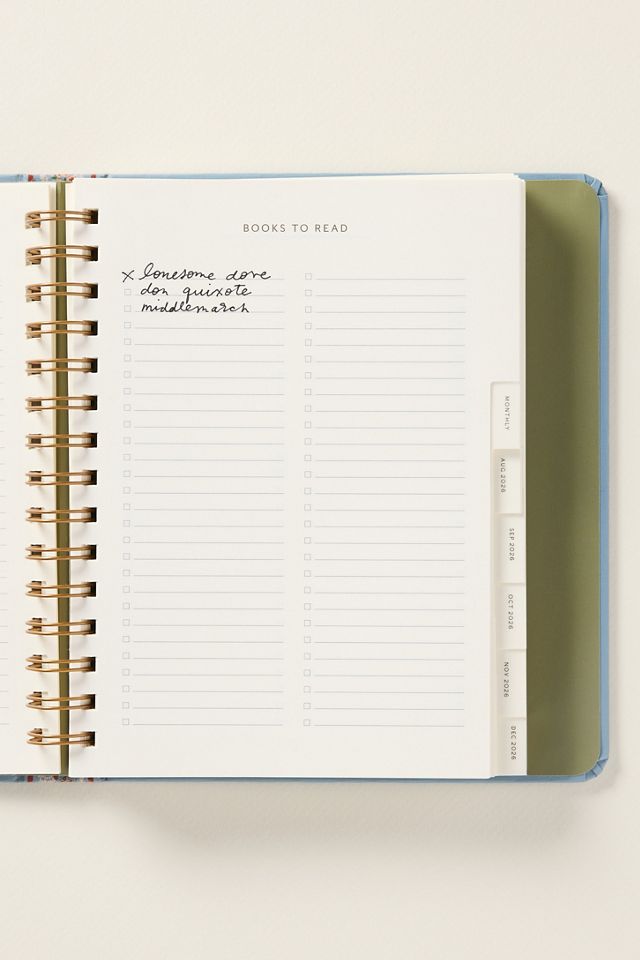 Paisley 17-Month Hardcover Spiral Planner #2