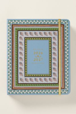 Paisley 17-Month Hardcover Spiral Planner