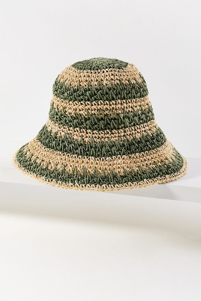 Cheveux Corp. Straw Bucket Hat #1