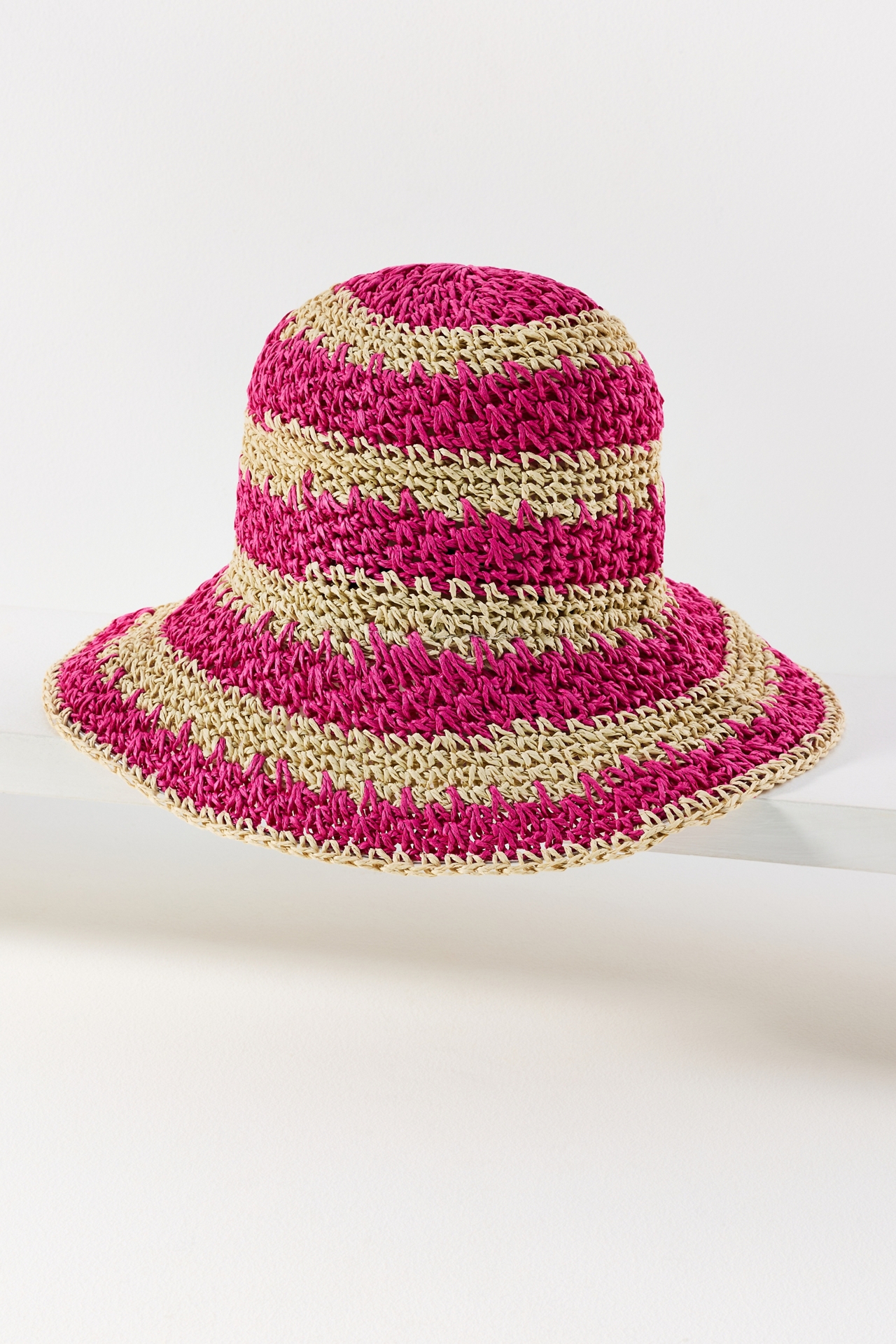 Cheveux Corp. Straw Bucket Hat