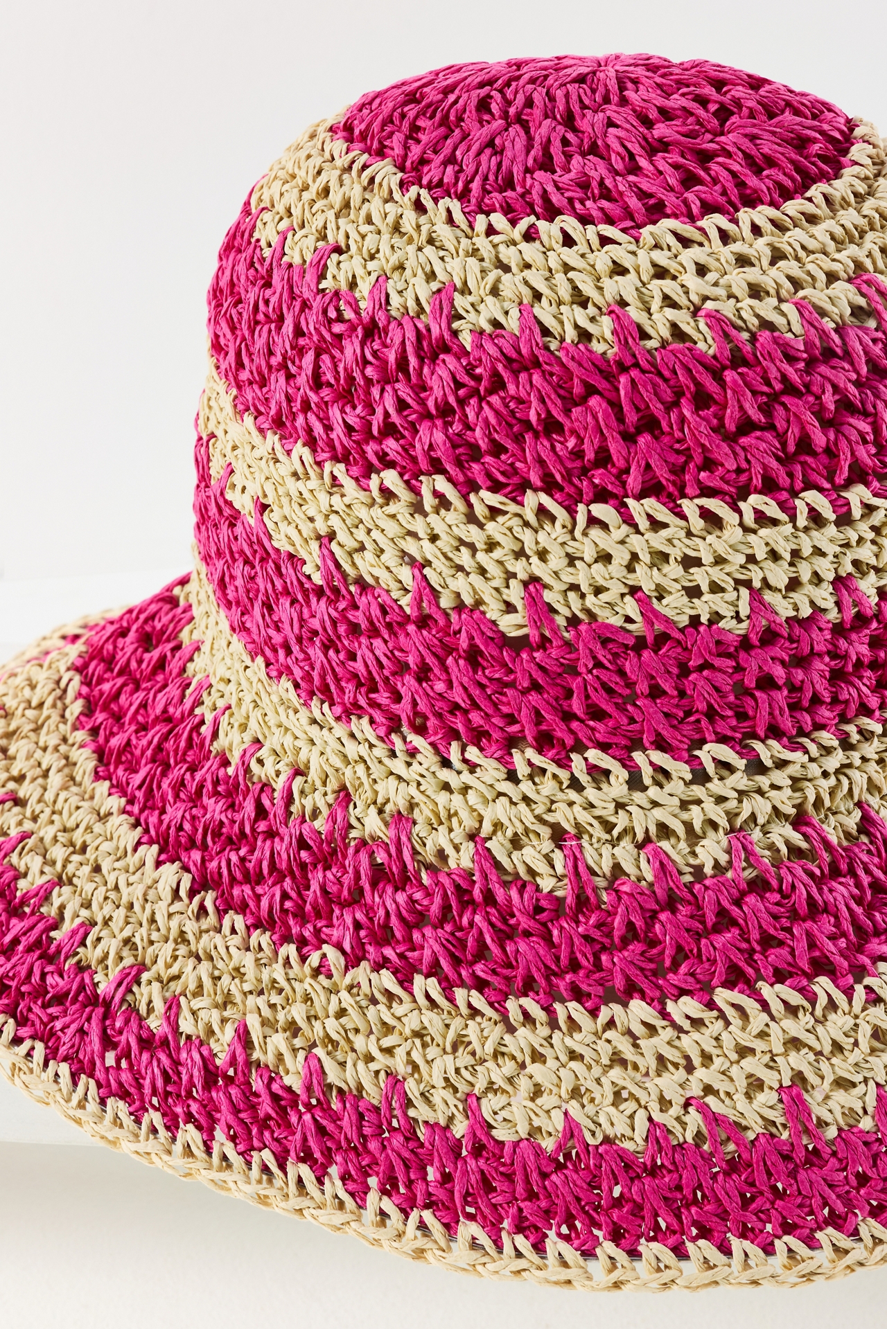 Cheveux Corp. Straw Bucket Hat