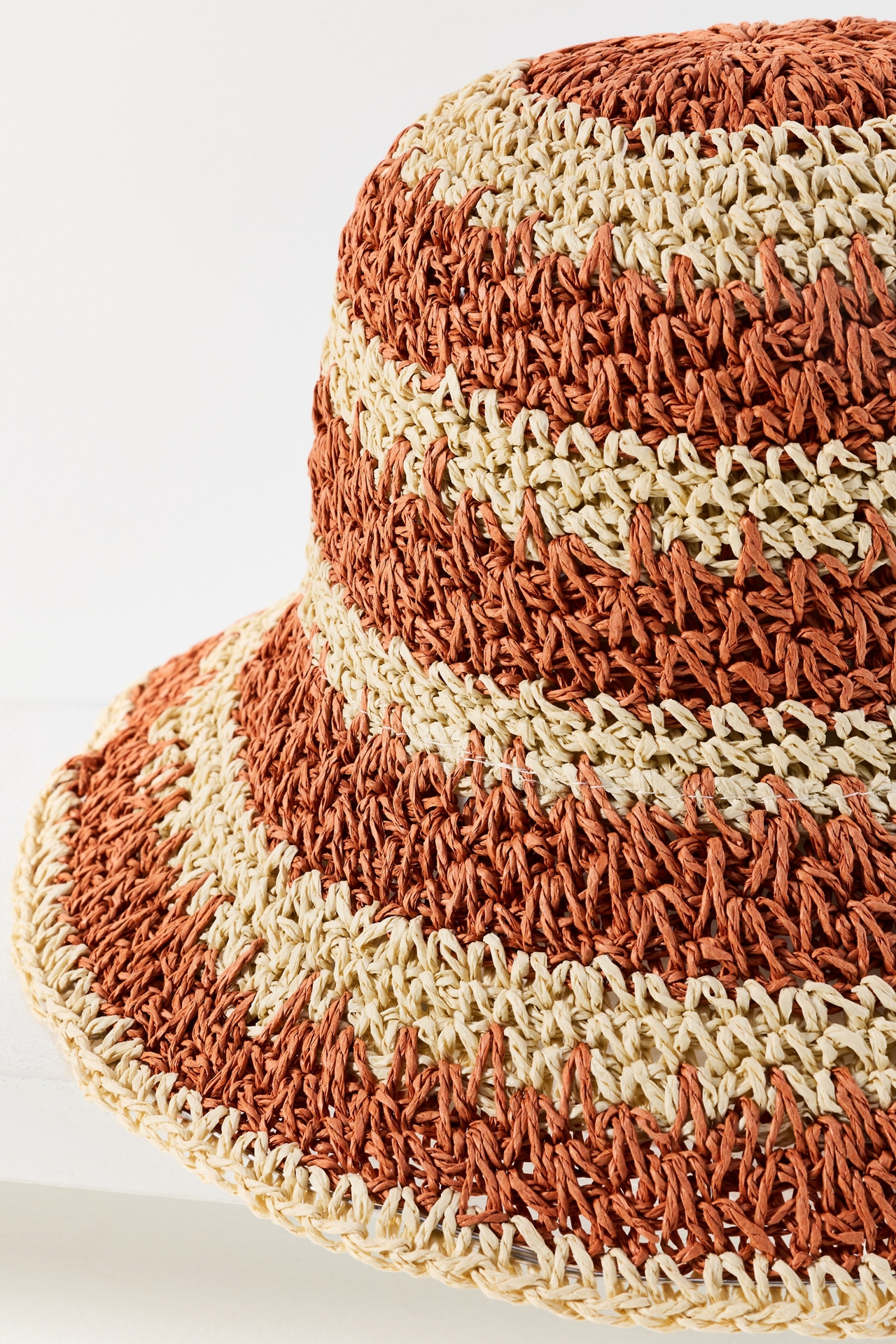 Cheveux Corp. Straw Bucket Hat