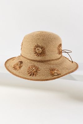 Cheveux Corp. Raffia Bucket Hat