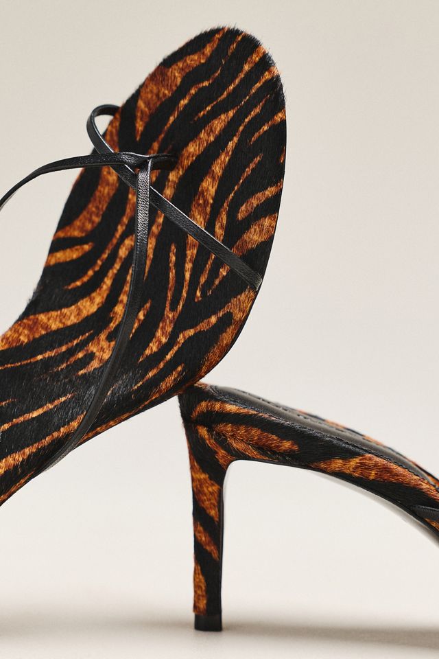 Black Suede Studio Jade 65 Strappy Mules #2