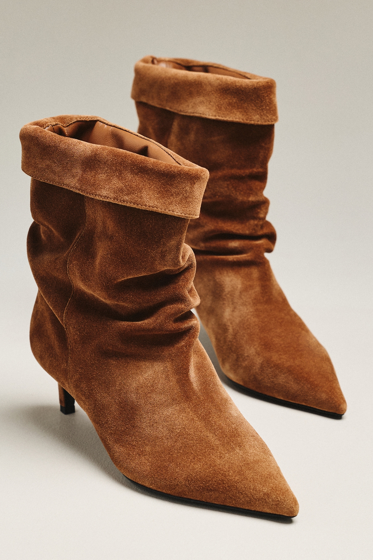 Black Suede Studio Marty Scrunch Boots