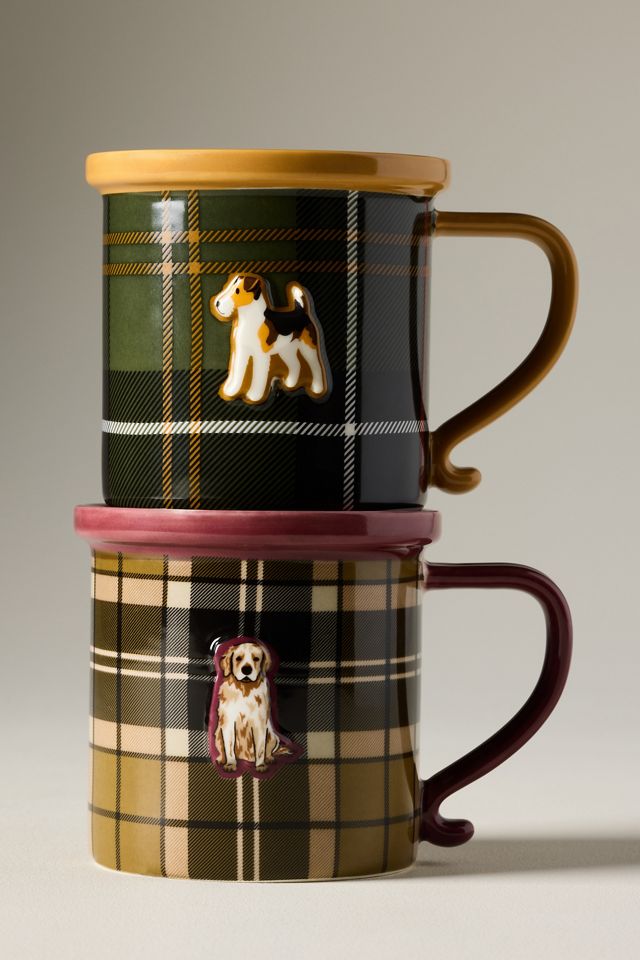 Barbour Stoneware Dog Mug #1