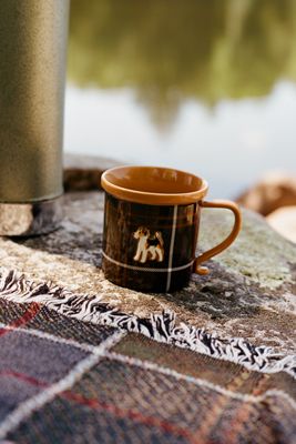Barbour x Anthropologie Stoneware Dog Mug