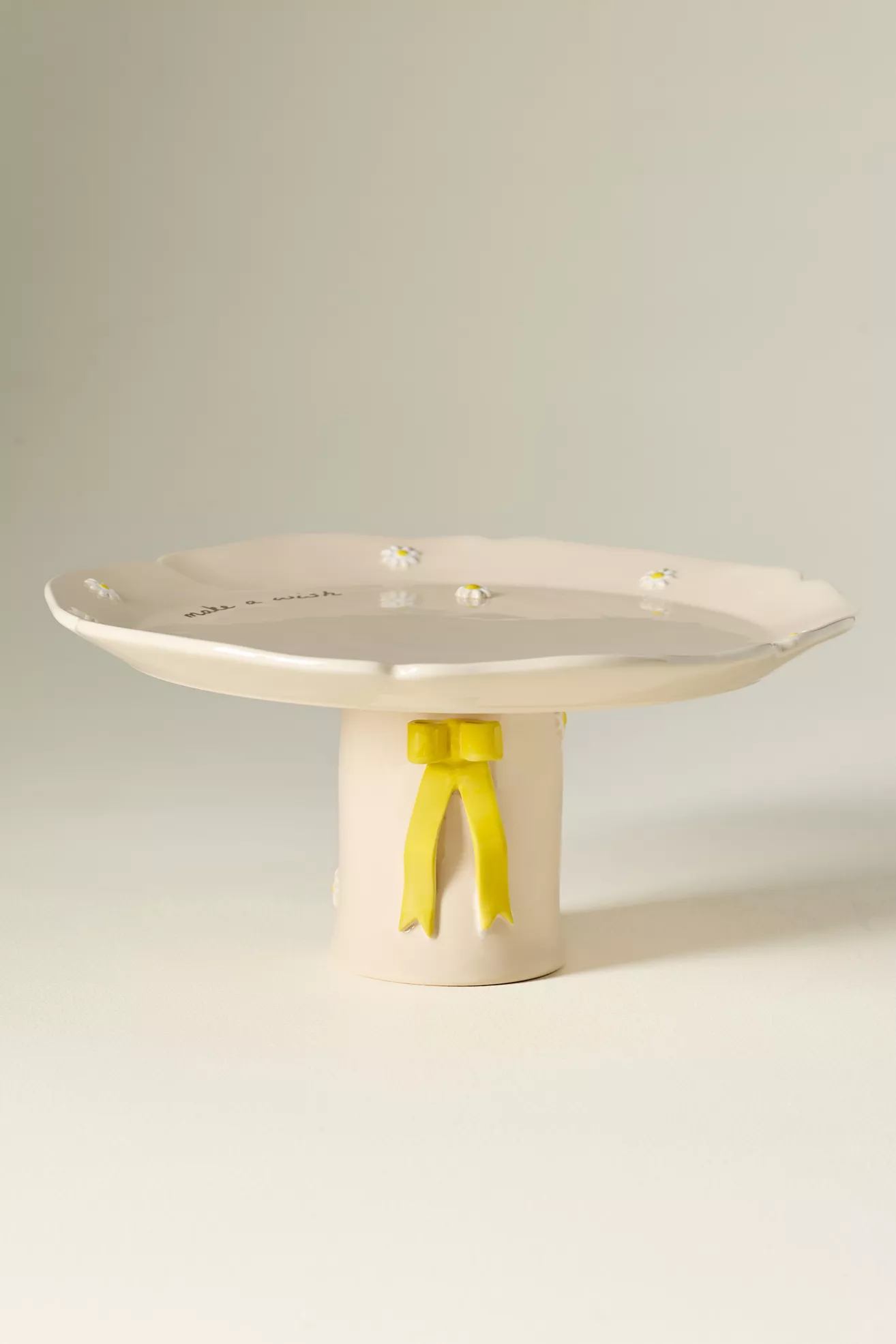 naetive Stoneware Birthday Cake Stand