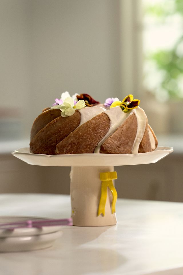 naetive Stoneware Birthday Cake Stand #3