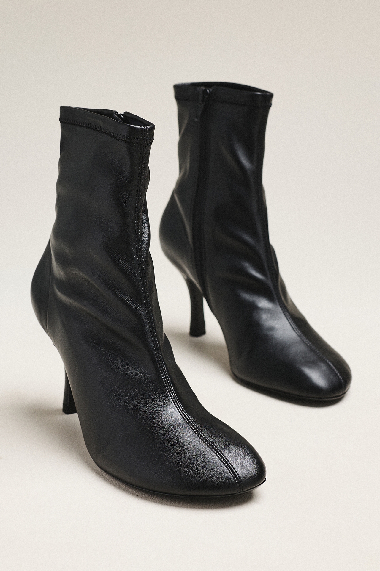 Maeve Round-Toe Sock Boots
