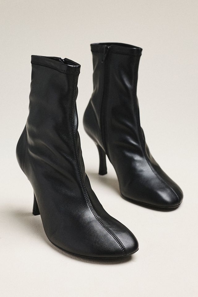 Maeve Round-Toe Sock Boots #1