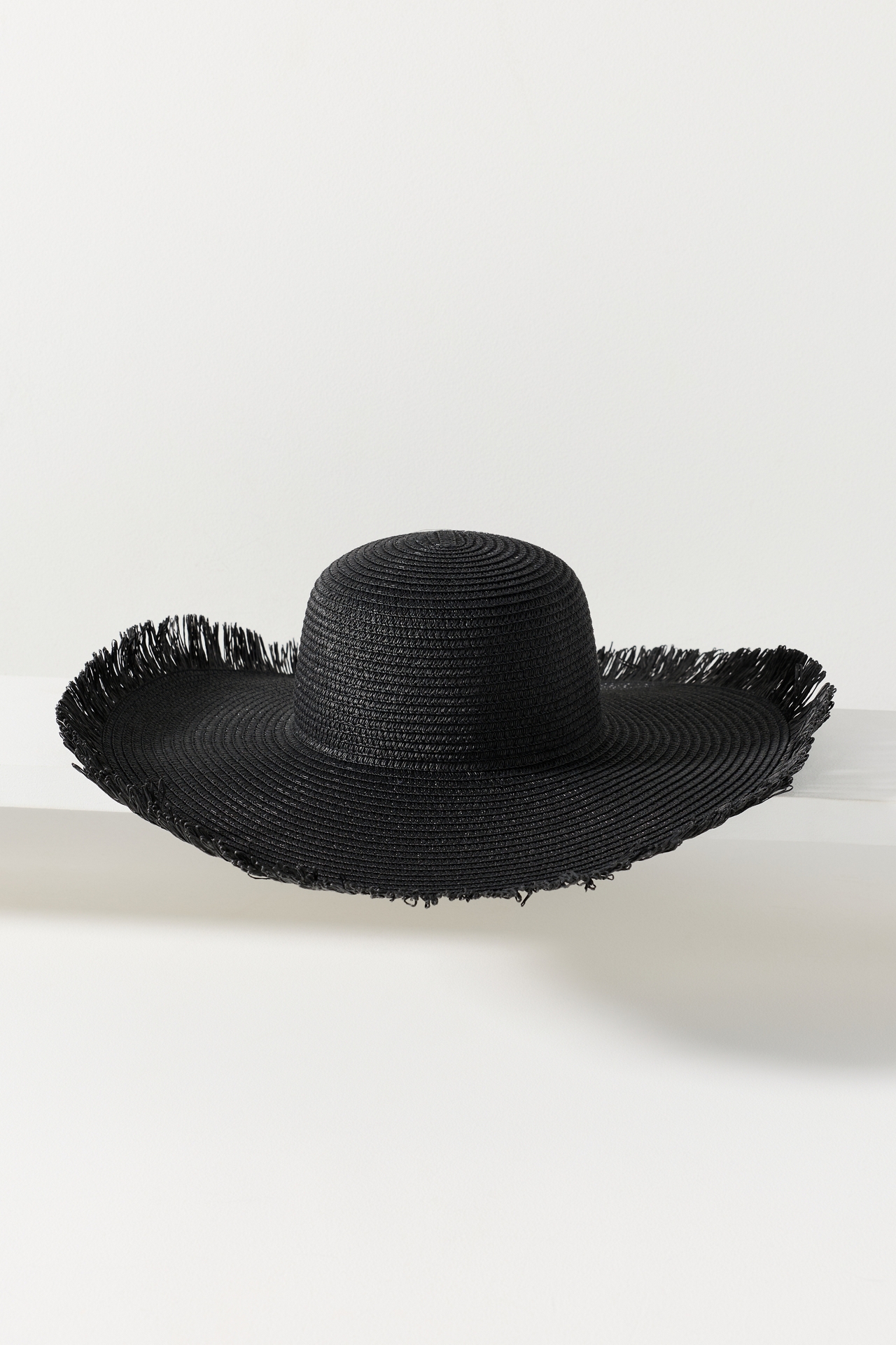 Lucky Zone Wide Brim Frayed Sun Hat
