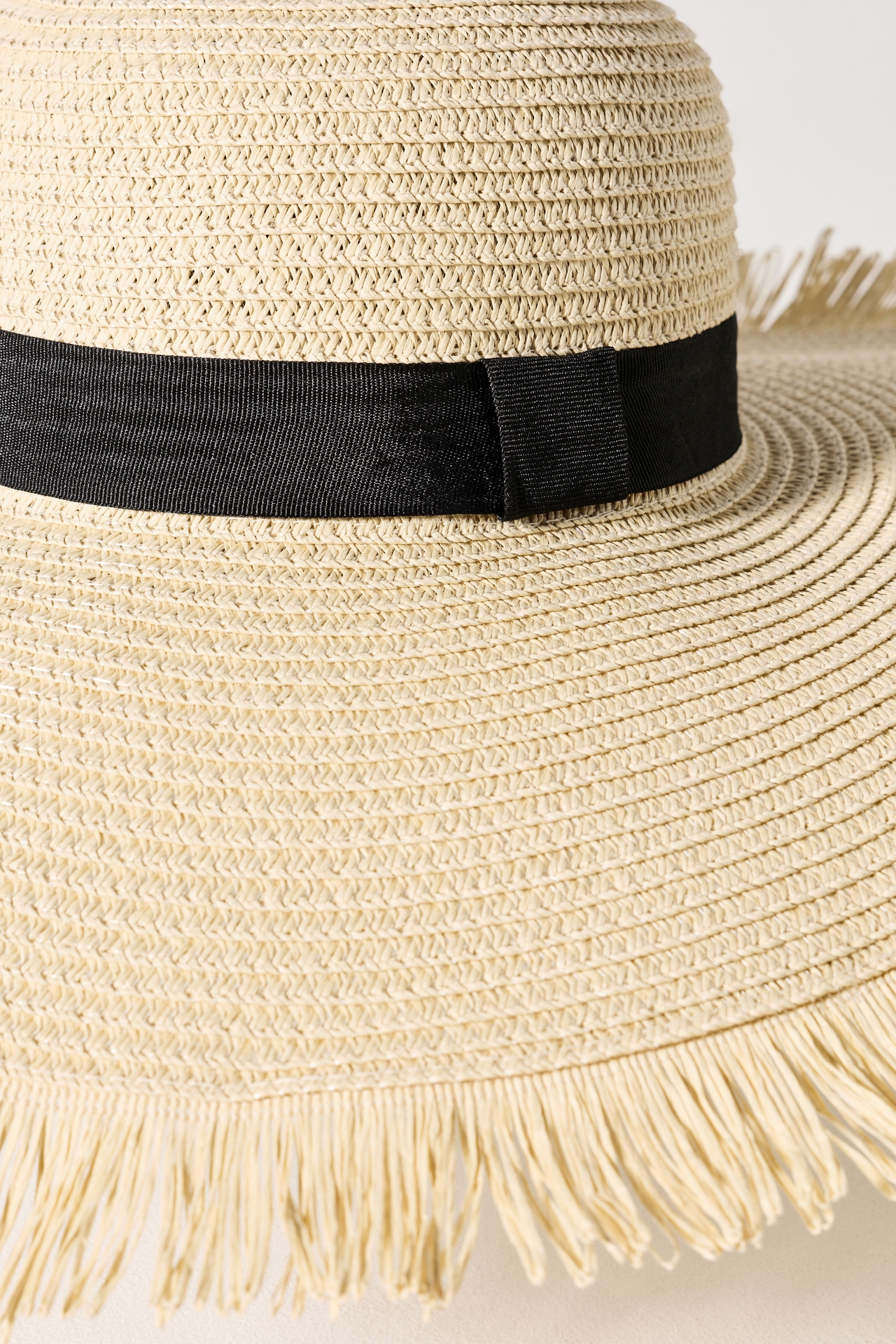 Lucky Zone Frayed Brim Sun Hat