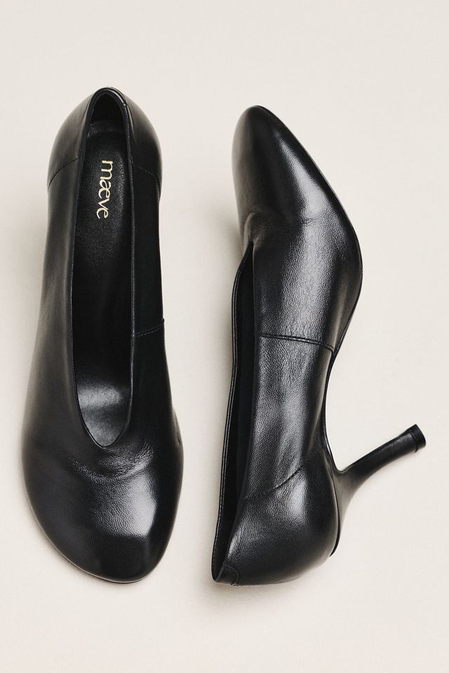 Maeve Easy Leather Pumps #1
