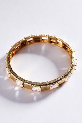 Textured Crystal Bracelet
