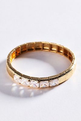 Textured Crystal Bracelet