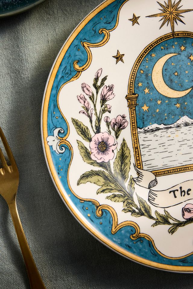 Tarot Stoneware Plate #1