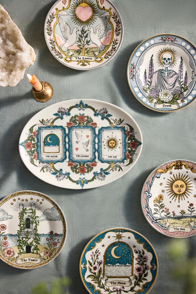 Tarot Stoneware Plate #2