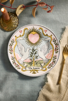 Tarot Stoneware Plate | Terrain