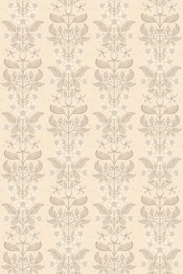 Rosa Floral Columns Wallpaper
