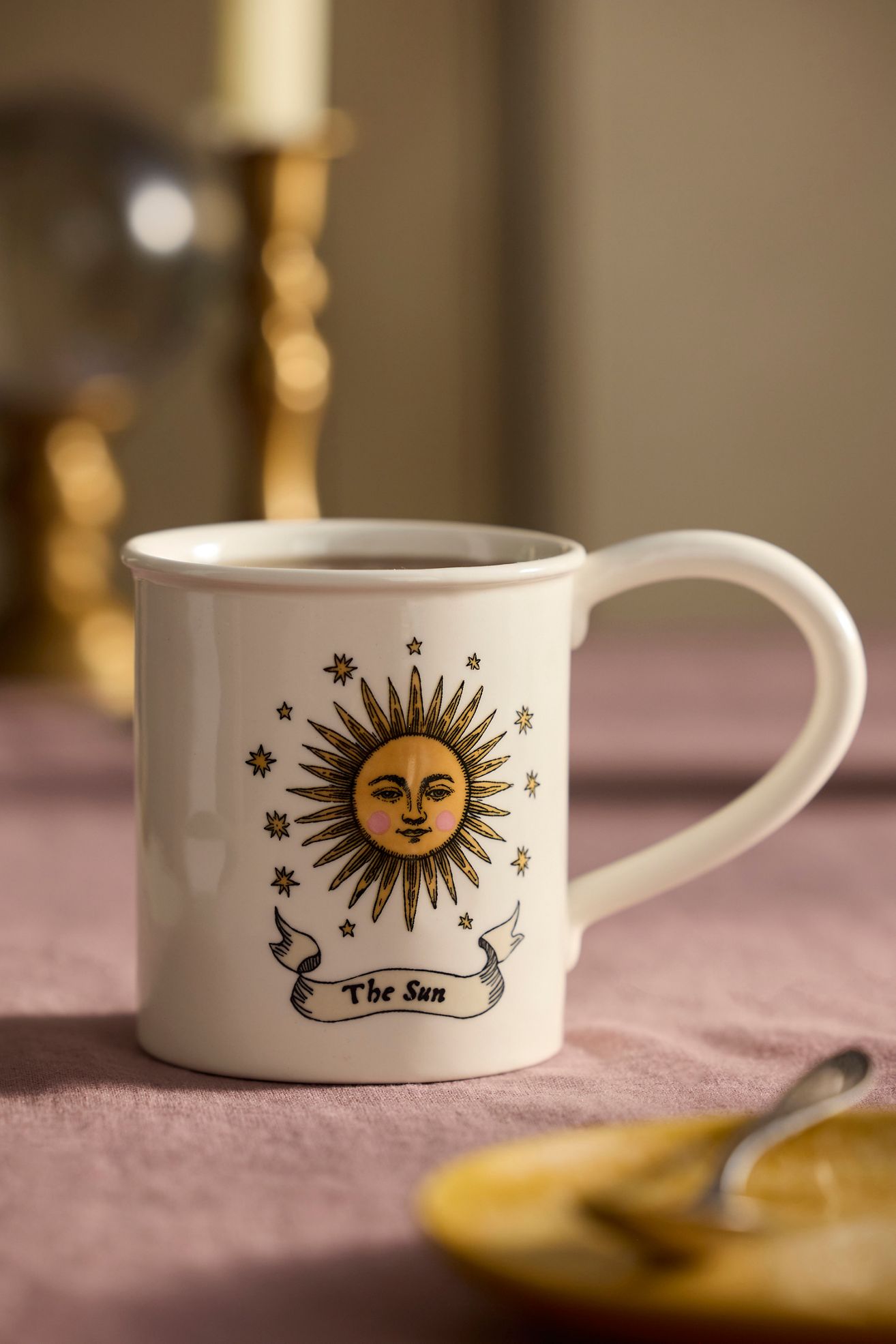 Tarot Stoneware Mug - The Sun, One Size