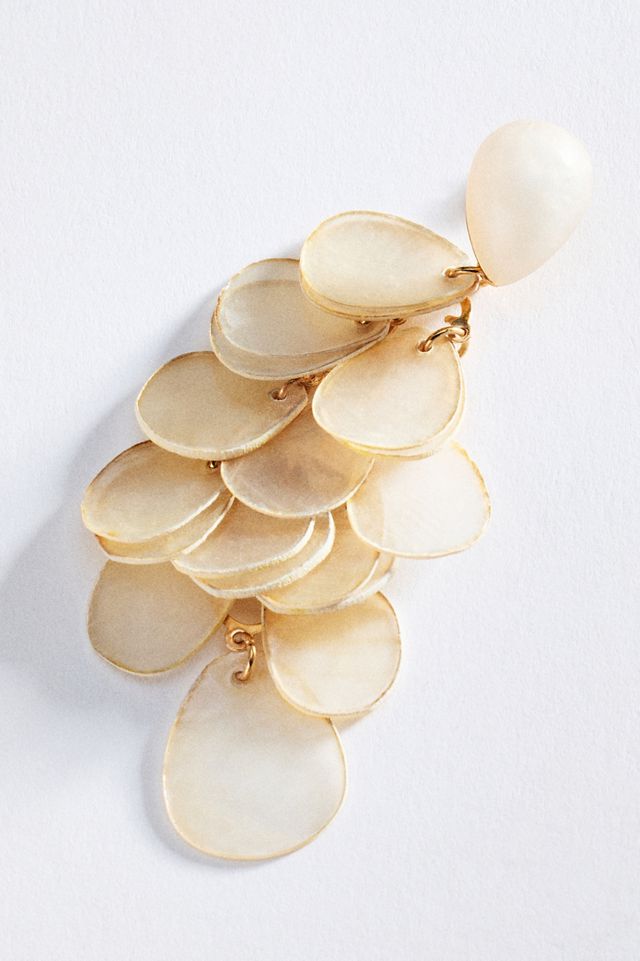 Paillette Cluster Drop Earrings #2
