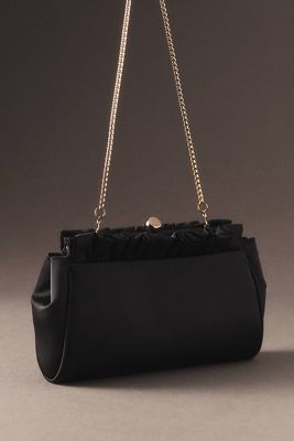 Olga Berg Adele Orchid Lock Clutch | Anthropologie