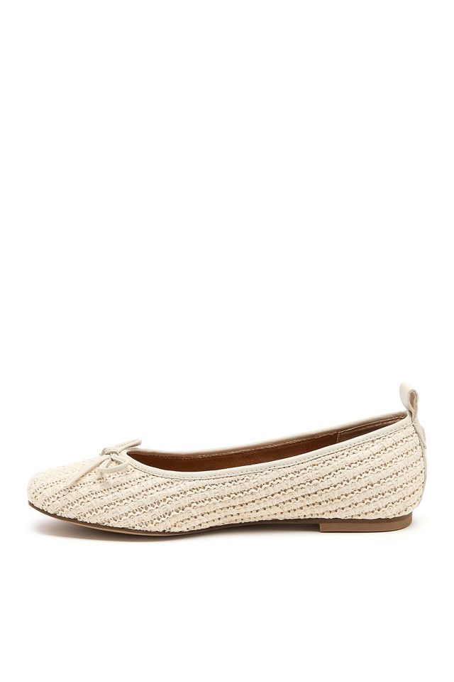 Kelsi Dagger Brooklyn Frankie Raffia Ballet Flats #1