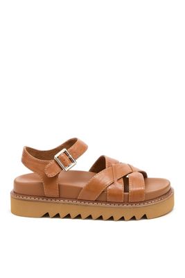 Kelsi Dagger Brooklyn Kova Cross-Strap Sandals