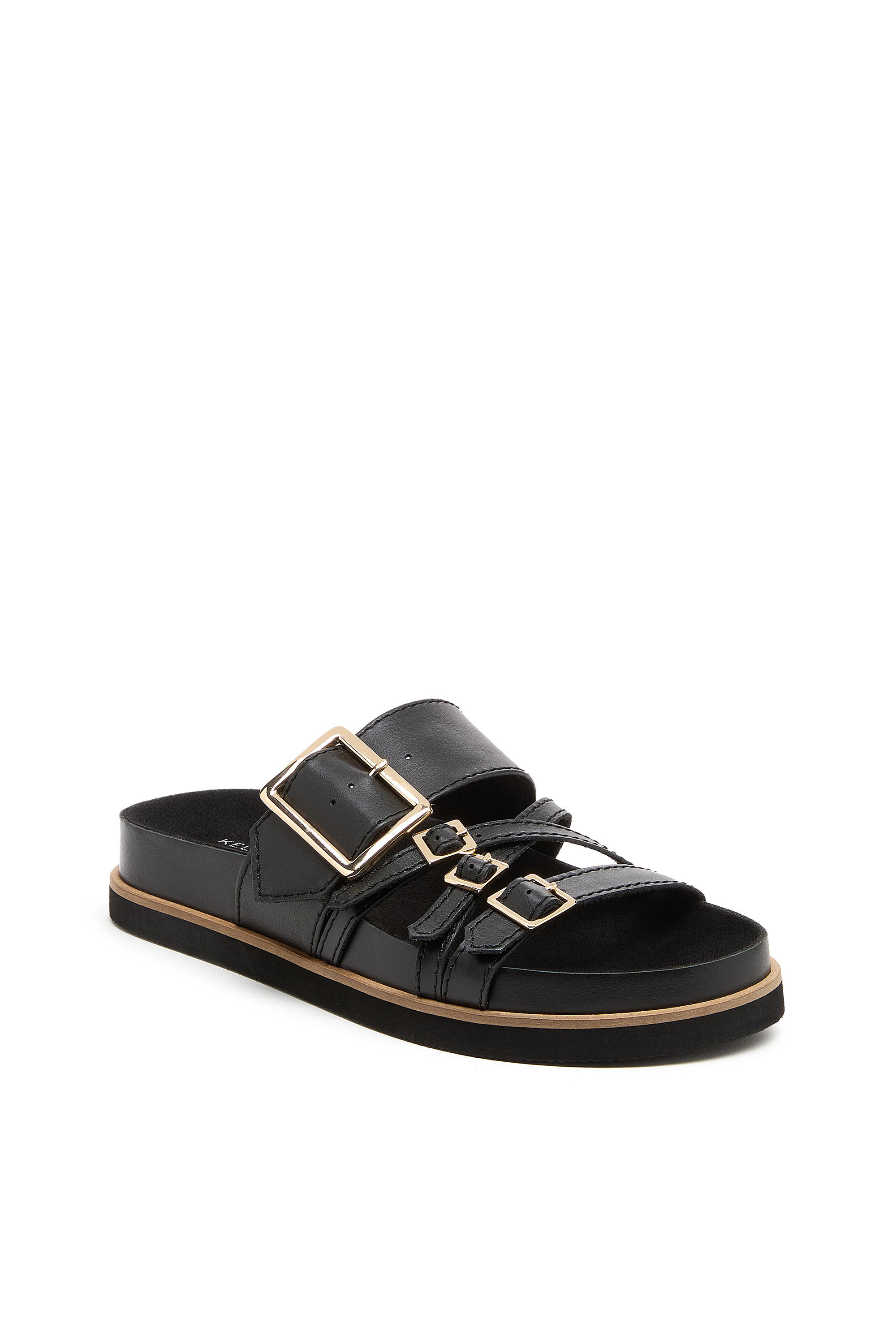 Stella Buckle Slide Sandals - Image 1