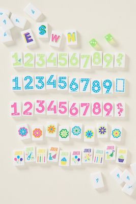 A Beautiful Line Mahjong Tiles