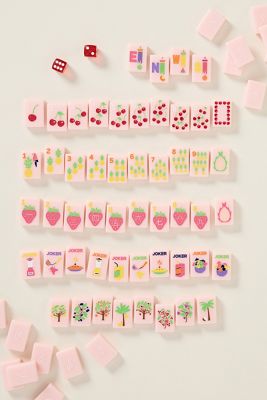 A Beautiful Line Mahjong Tiles