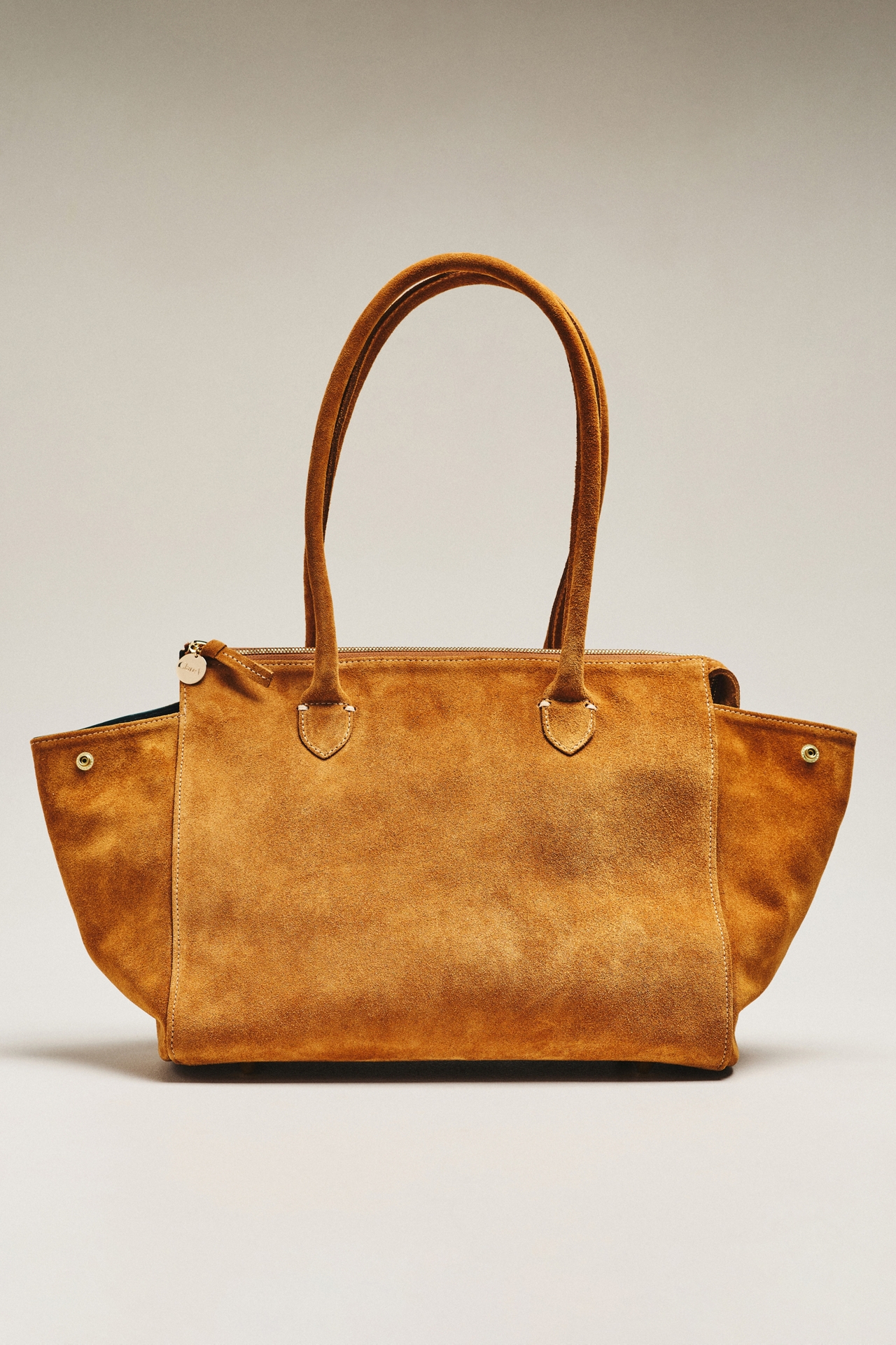Clare V. Beatrice Suede Tote Bag