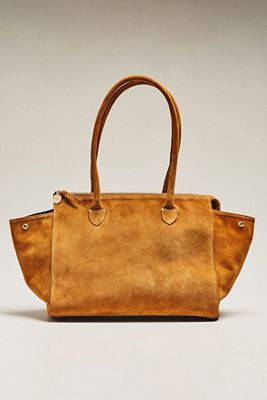 Clare V. Beatrice Suede Tote Bag