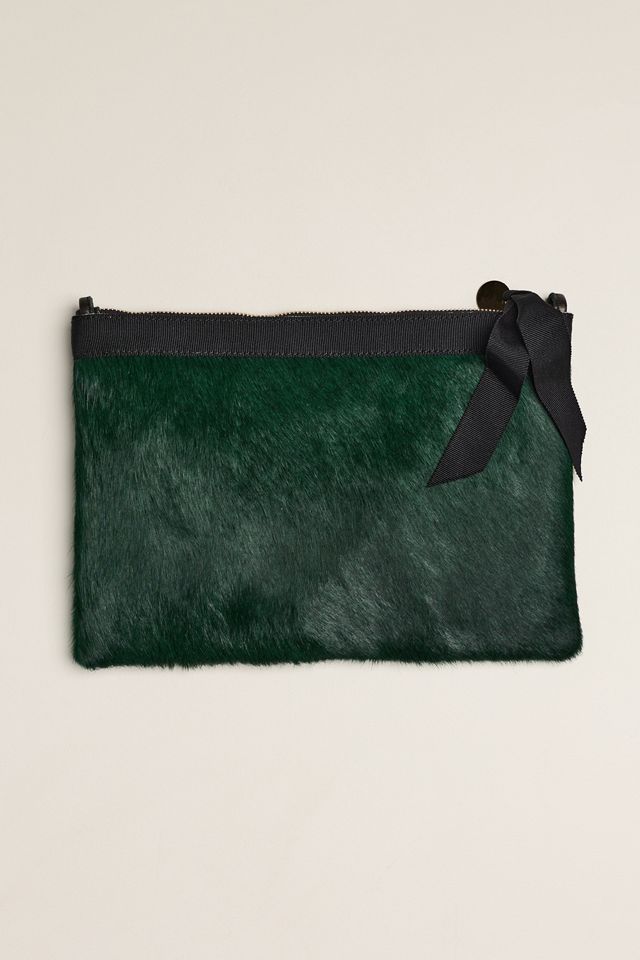 Clare V. Leather Flat Tab Clutch #1