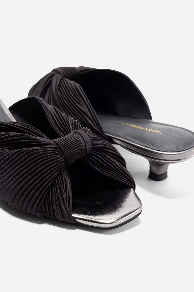Intentionally Blank Curfew Knotted Mules #2