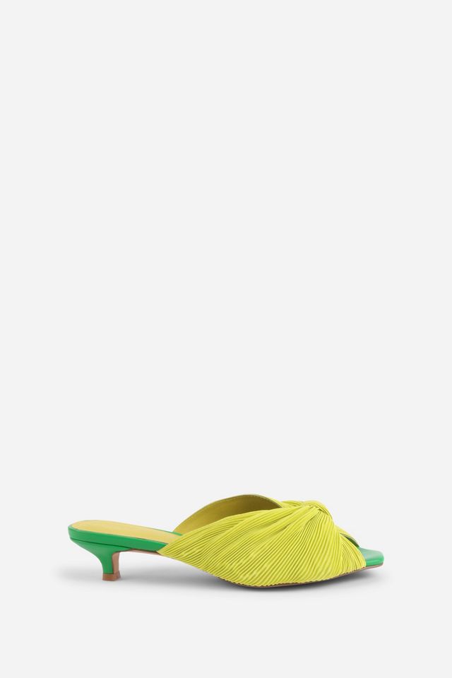 Intentionally Blank Curfew Knotted Mules #1