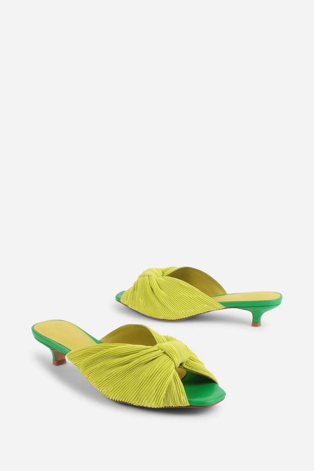 Intentionally Blank Curfew Knotted Mules #2