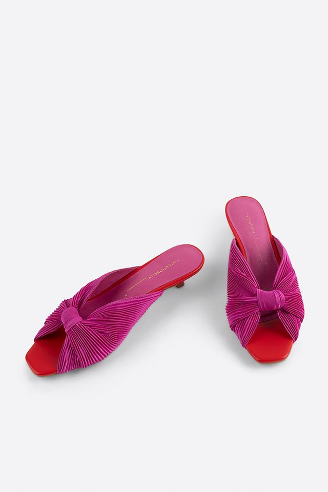 Intentionally Blank Curfew Knotted Mules #2