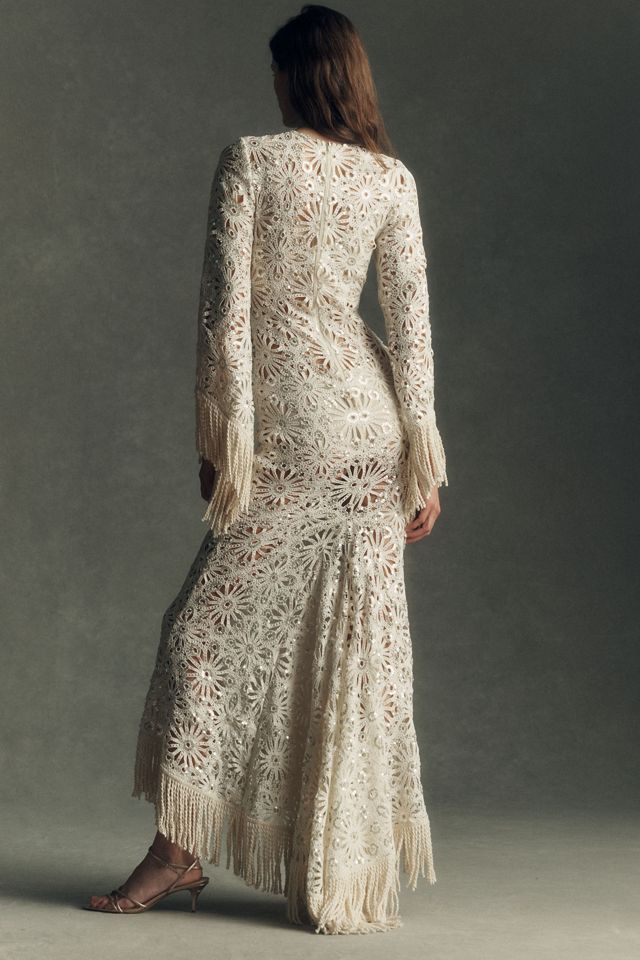 Bronx and Banco Maia Fringe Gown #3