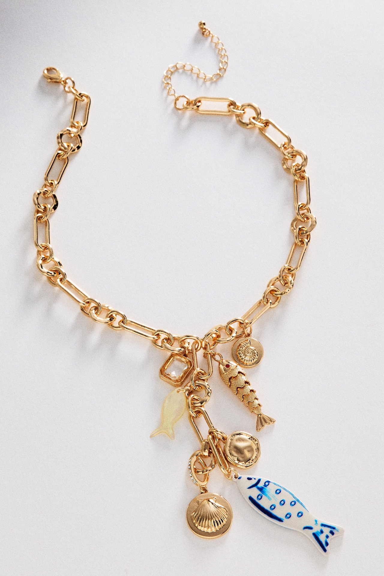 Ceramic Charm Necklace