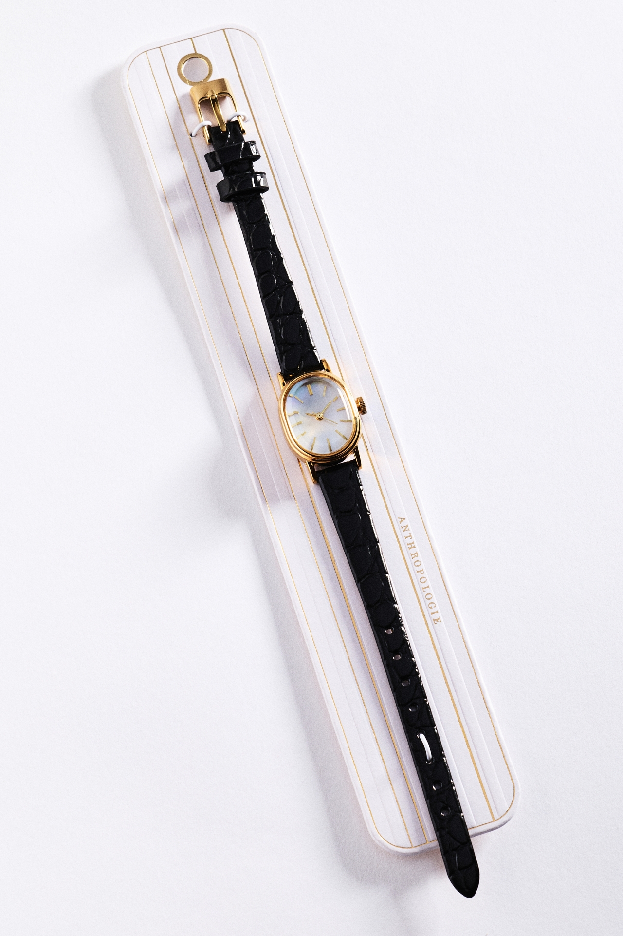 Leather Strap Watch