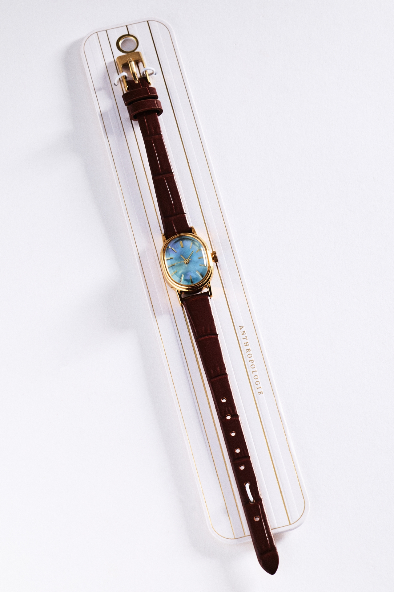 Leather Strap Watch