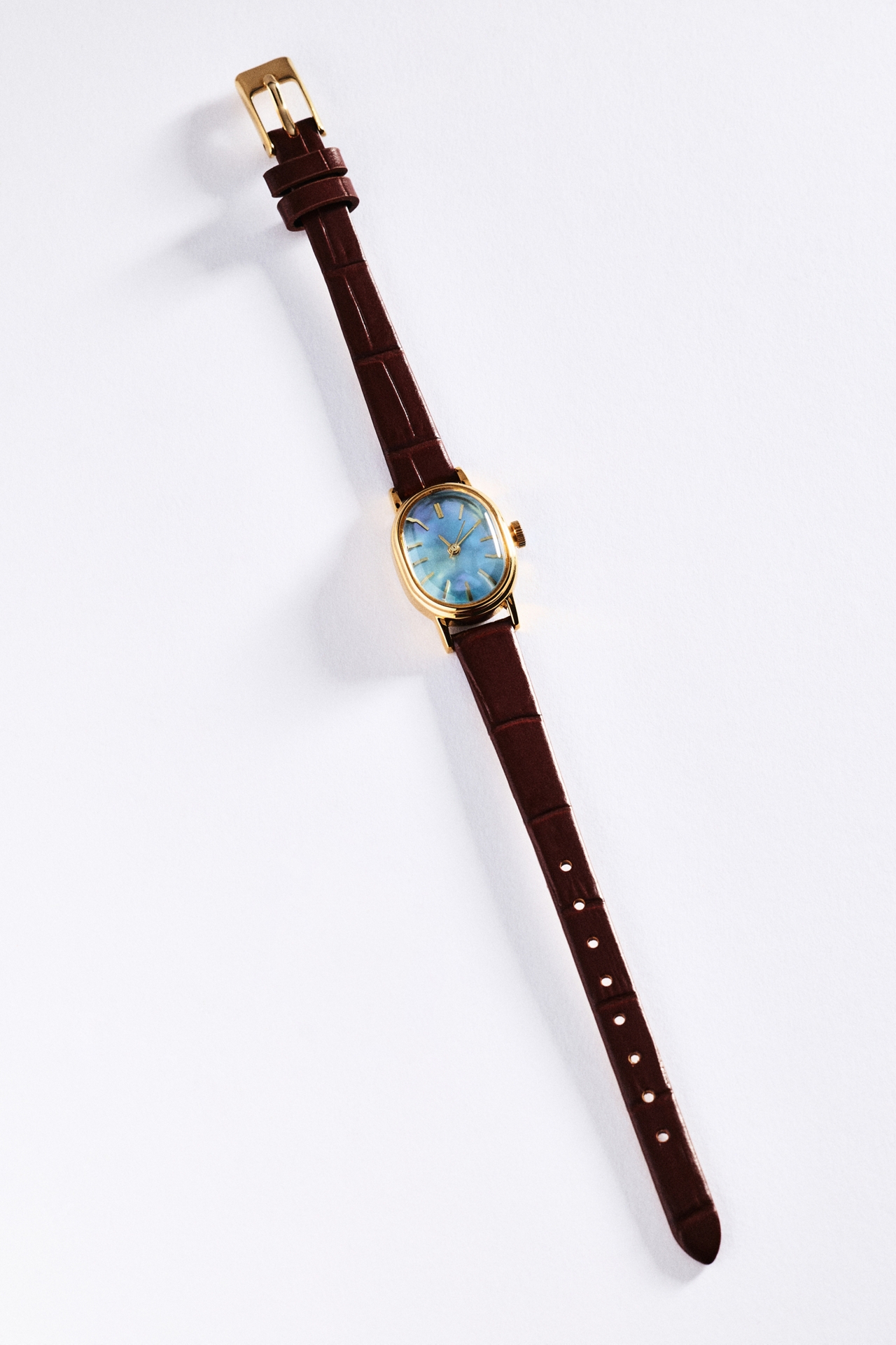 Leather Strap Watch