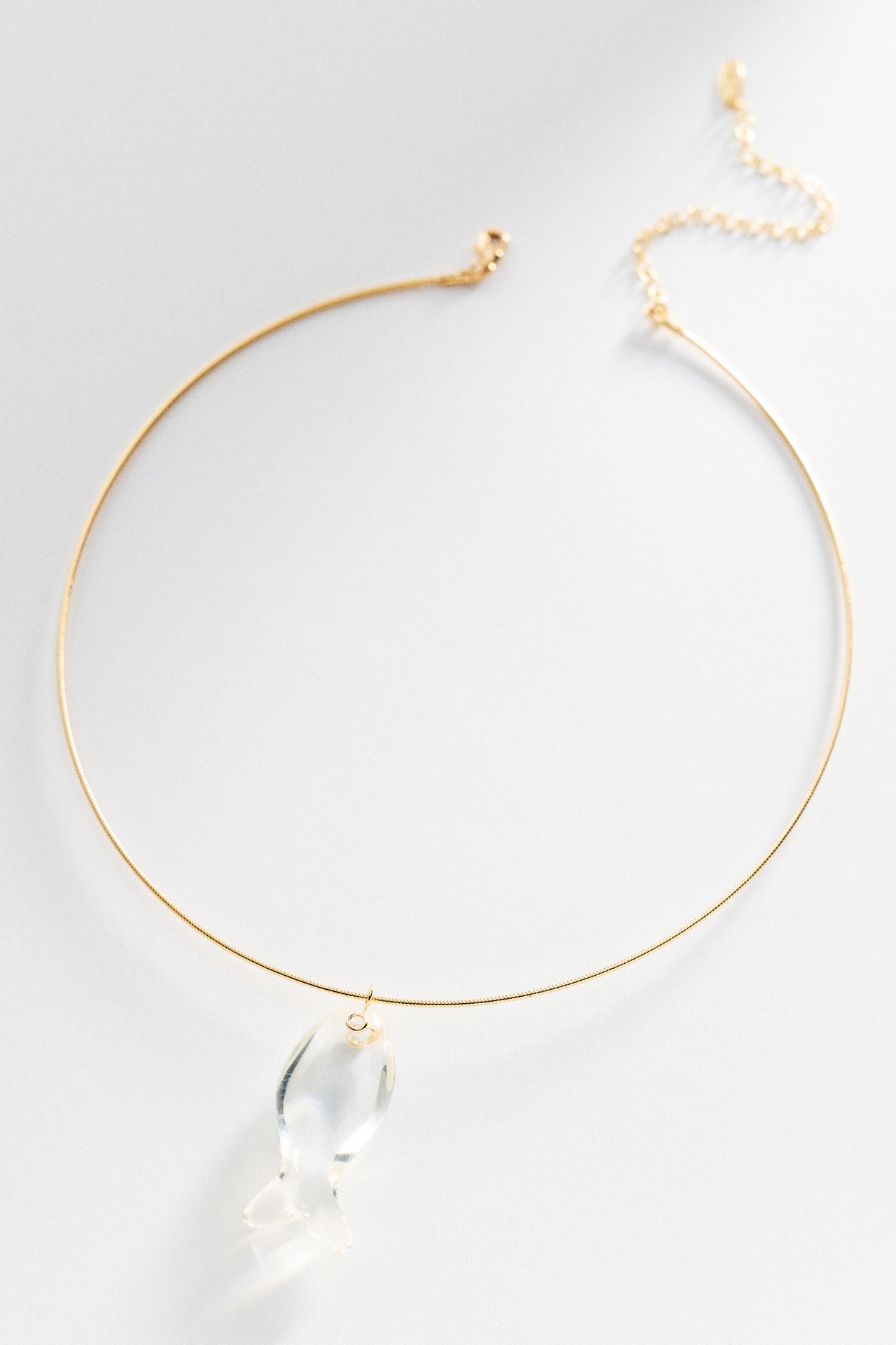 Clear Crystal Collar Necklace